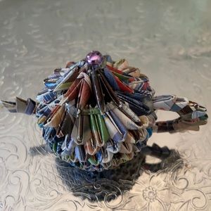 Original origami Teapot, Handmade